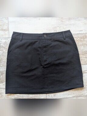 Sky and Sparrow Black Mini Skirt with Front Pockets New With Out Tags